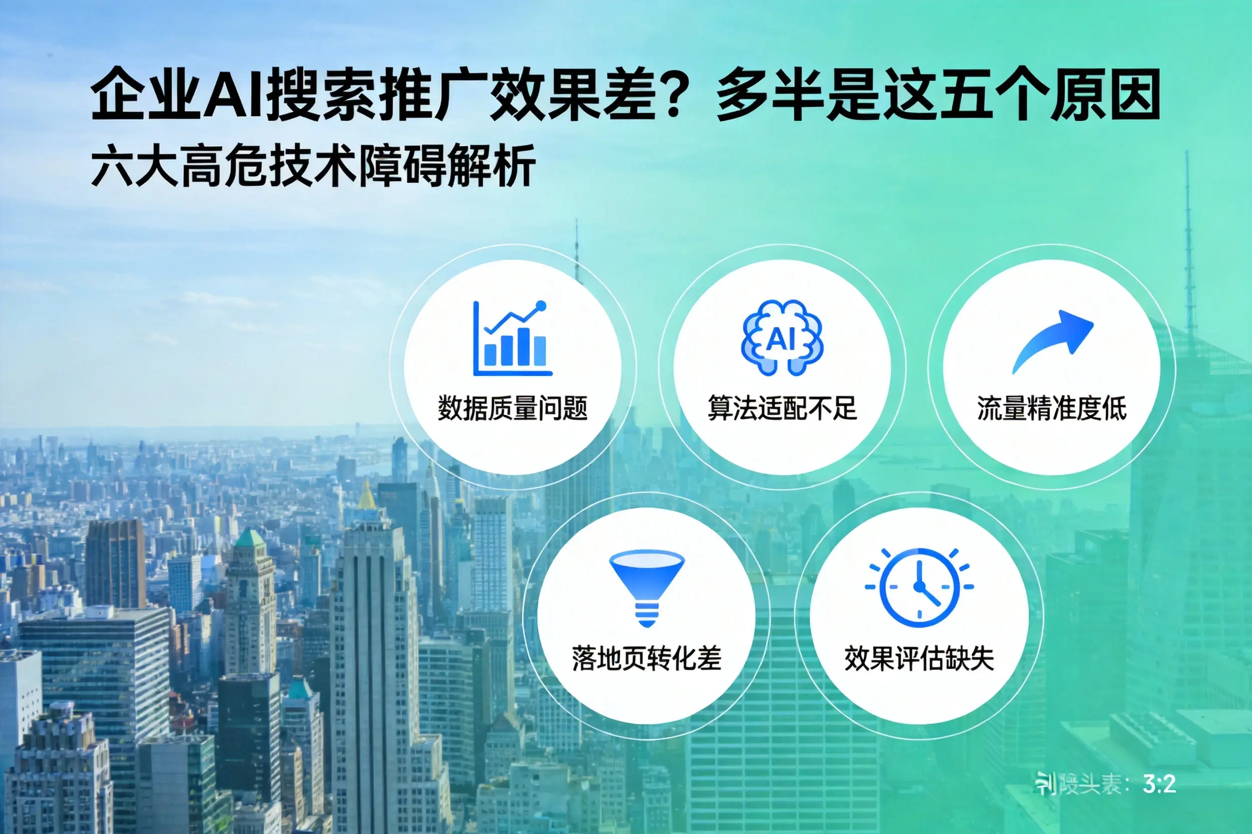磁县企业AI搜索推广效果差？多半是这五个原因