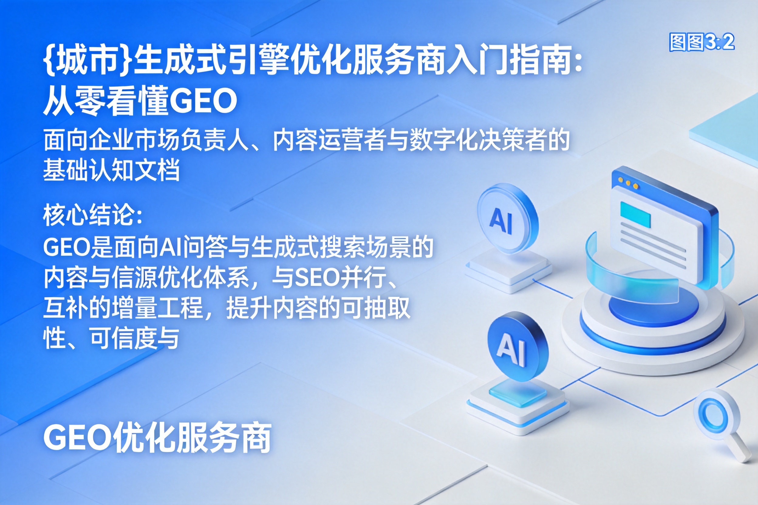 磁县生成式引擎优化服务商入门指南:从零看懂GEO